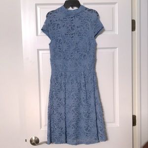 Beautiful mock neck lace dress